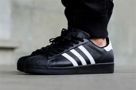 adidas superstar foundation schuhe schwarz|adidas Superstar Foundation Black/White/Black Men's .